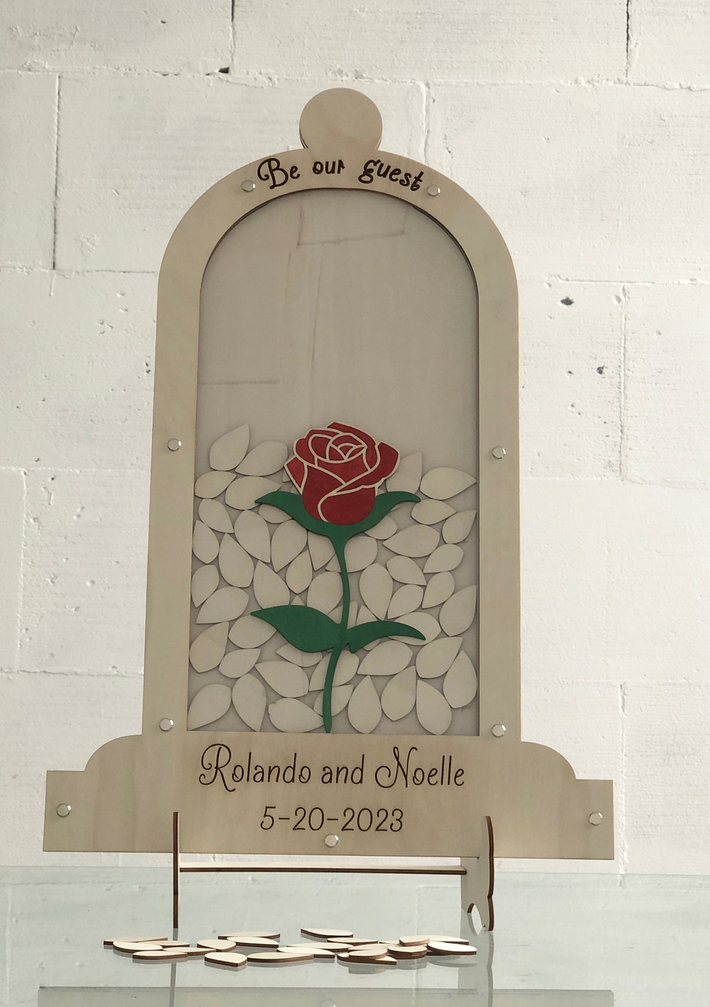 Rosen-Gästebuch - 120 Blätter
