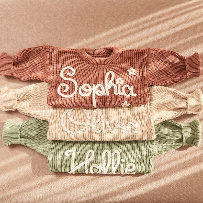 Personalized Baby Sweater