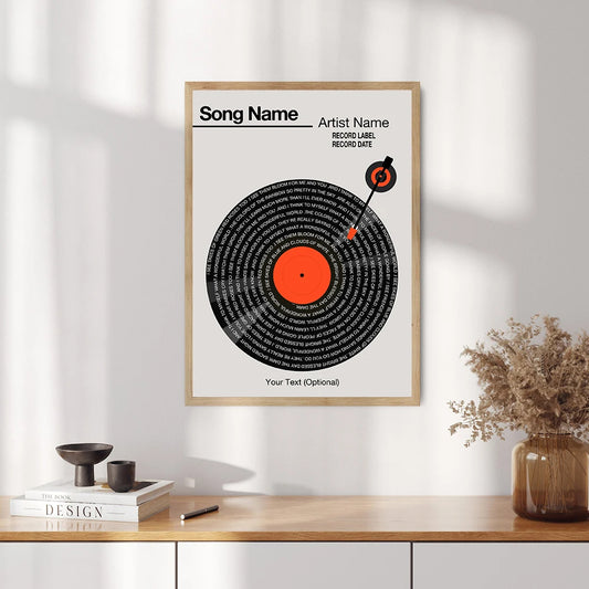 Music Memories Custom Vinyl Canvas