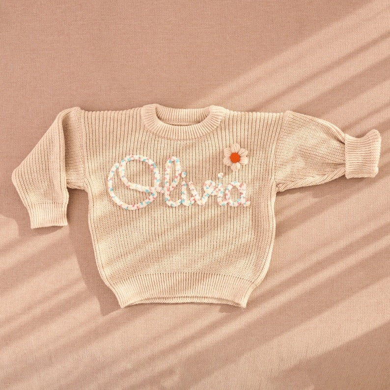 Personalized Baby Sweater