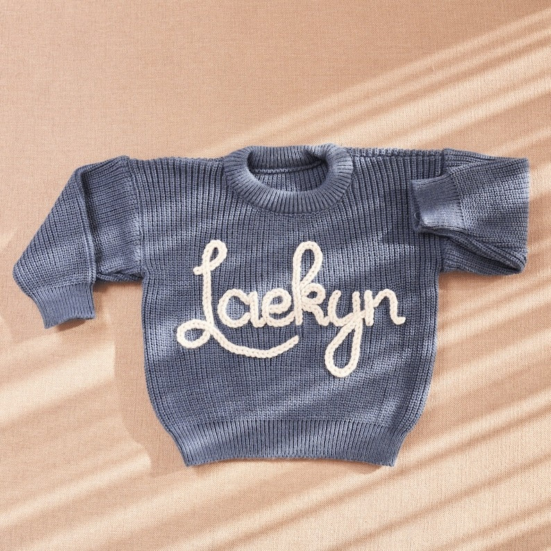 Personalized Baby Sweater