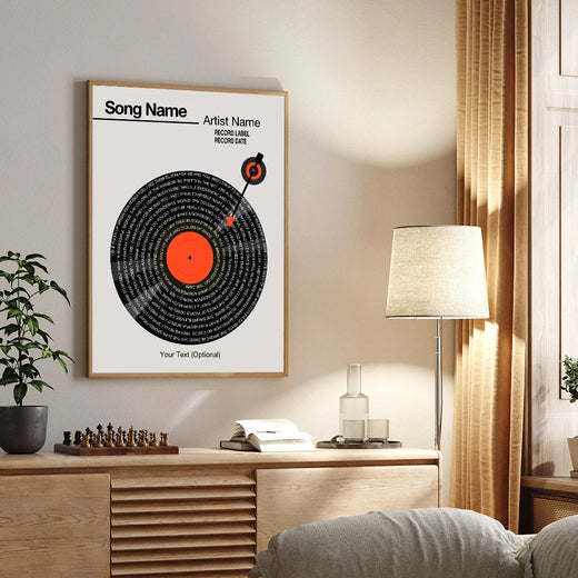 Music Memories Custom Vinyl Canvas
