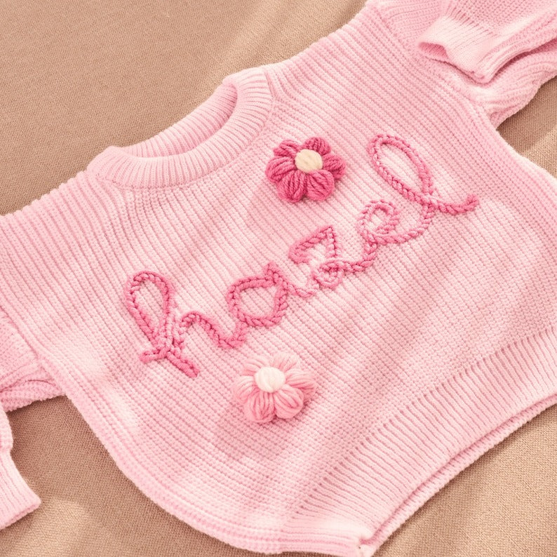 Personalized Baby Sweater