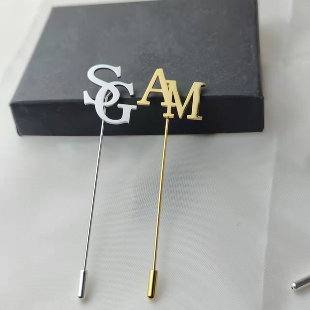 Boutons de manchette initiales