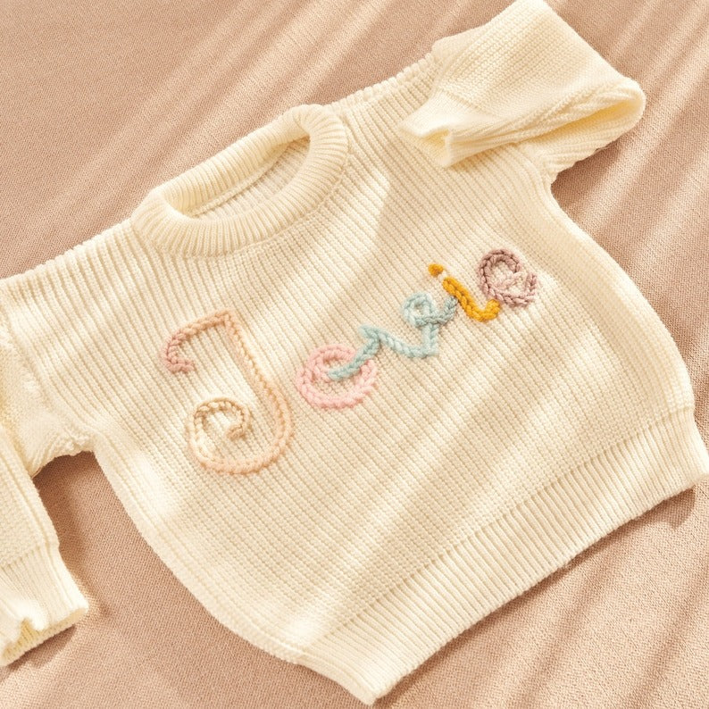 Personalized Baby Sweater