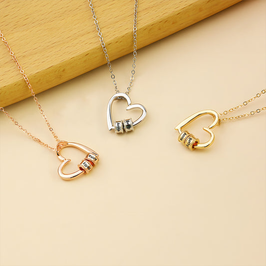 Name Heart Necklace