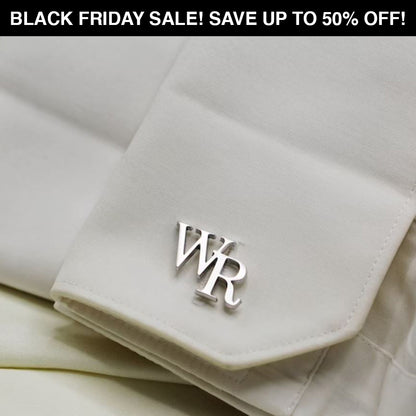 Manschettenknöpfe mit Initialen