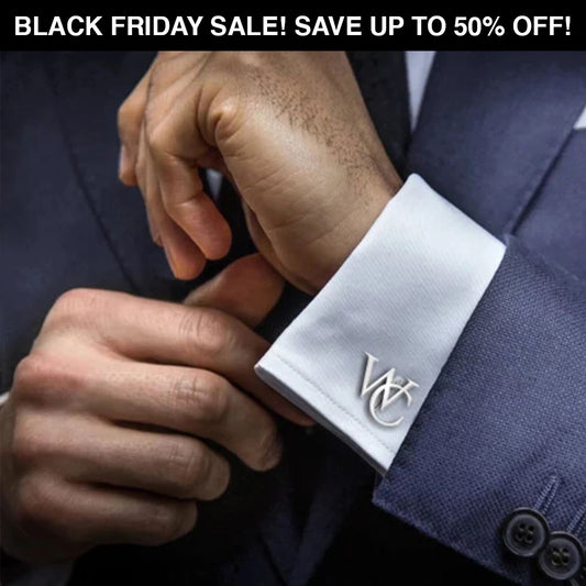 Initials cufflinks