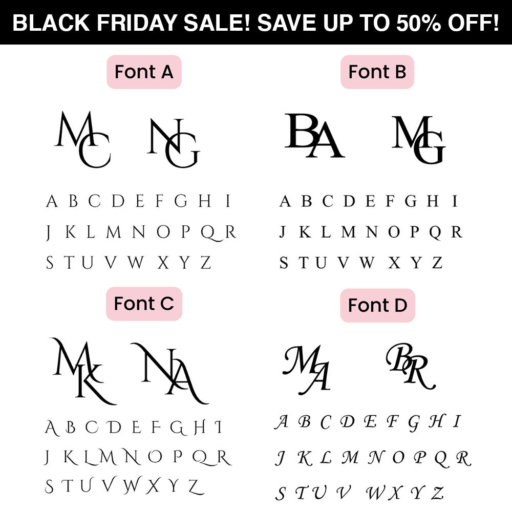 Manschettenknöpfe mit Initialen