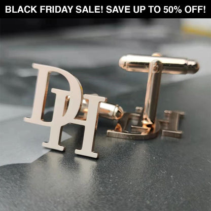 Manschettenknöpfe mit Initialen