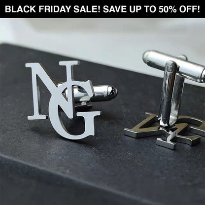 Manschettenknöpfe mit Initialen