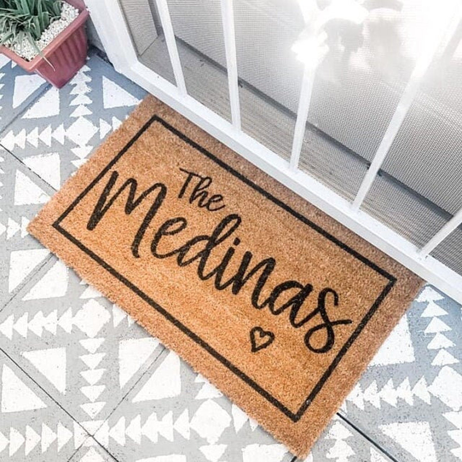 Family Name Doormat