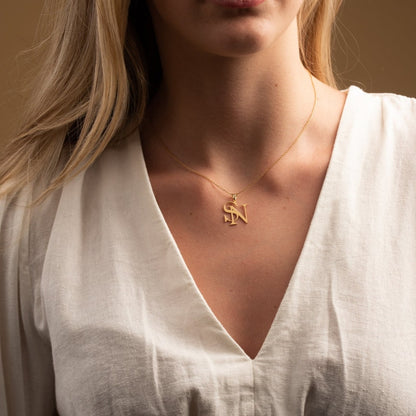 hevitbridal_custom_initials_necklace_gold