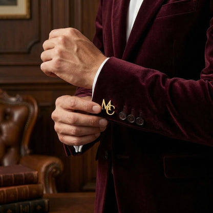 Personalized Initial Cufflinks