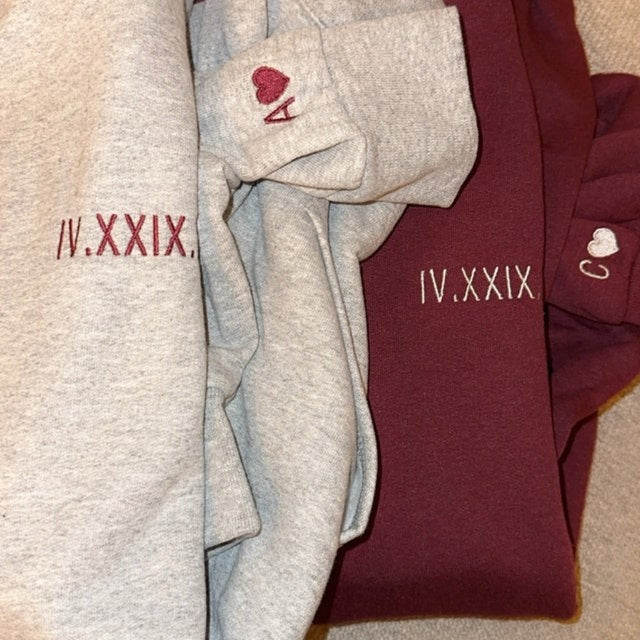 Roman Numeral Hoodie