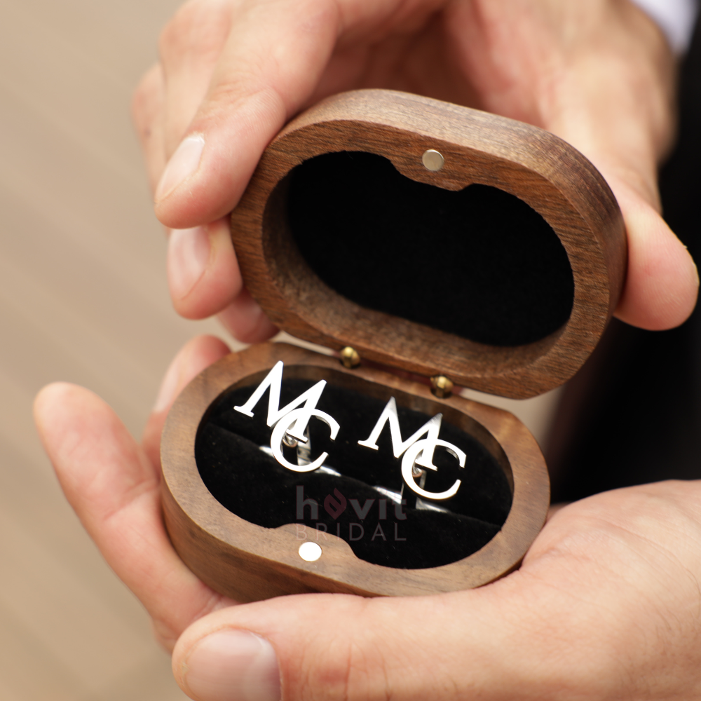 Initials cufflinks Christmas SPECIAL!
