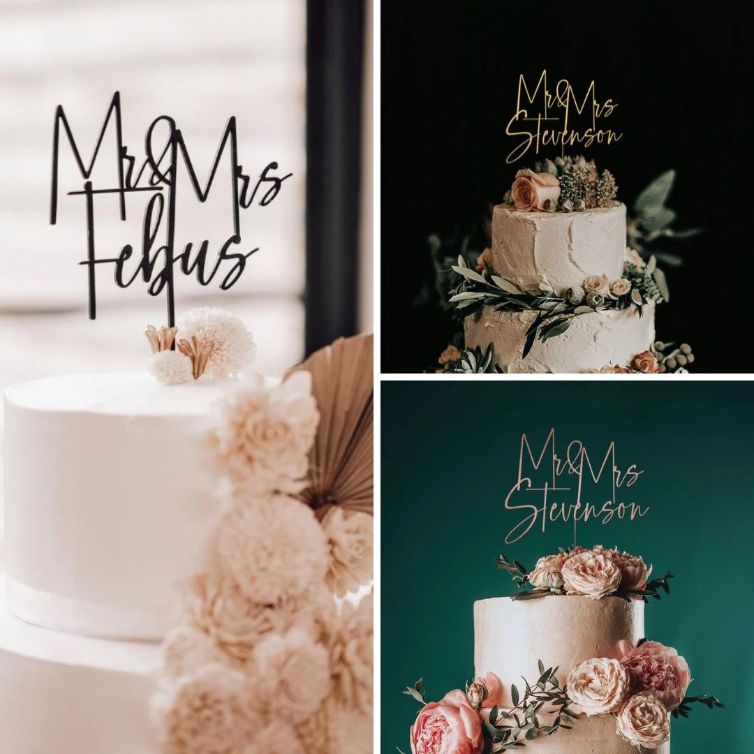 Heart Guest Book + FREE Cake Topper