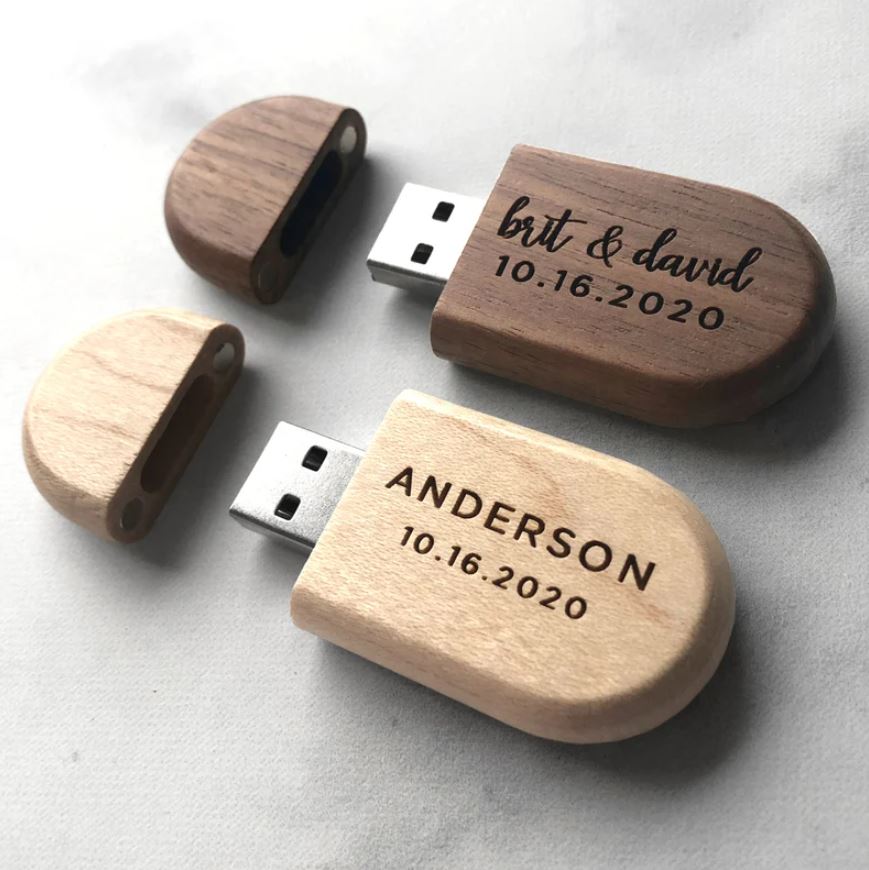 Clé USB en bois 