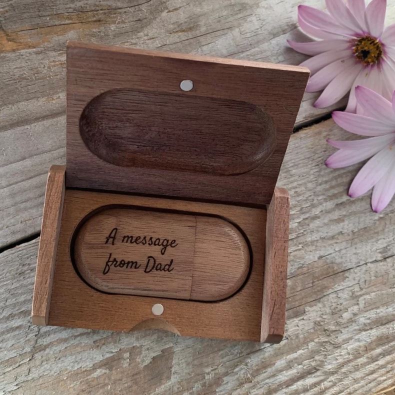 Clé USB en bois 