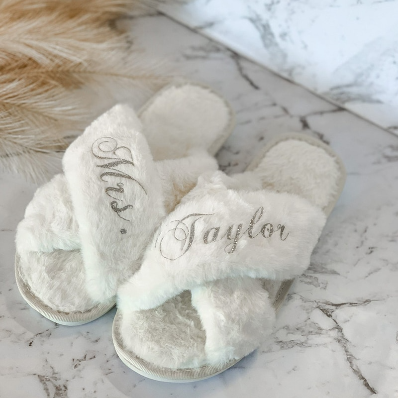 Bride Bridesmaid Slippers