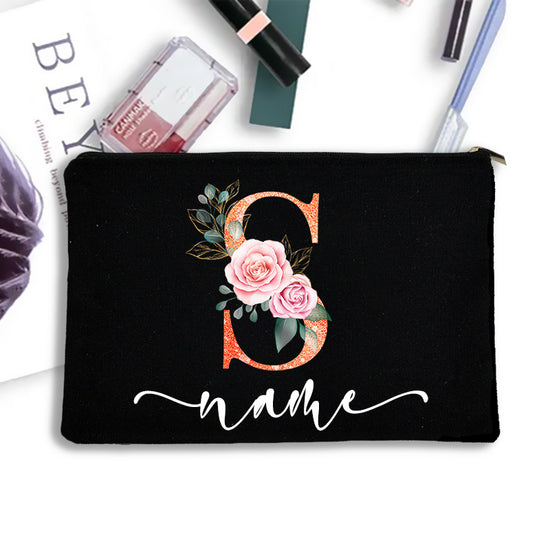 Trousse de maquillage personnalisée | Cadeau pour demoiselle d'honneur