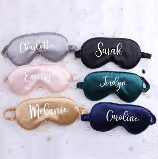 Custom Satin Eye Mask