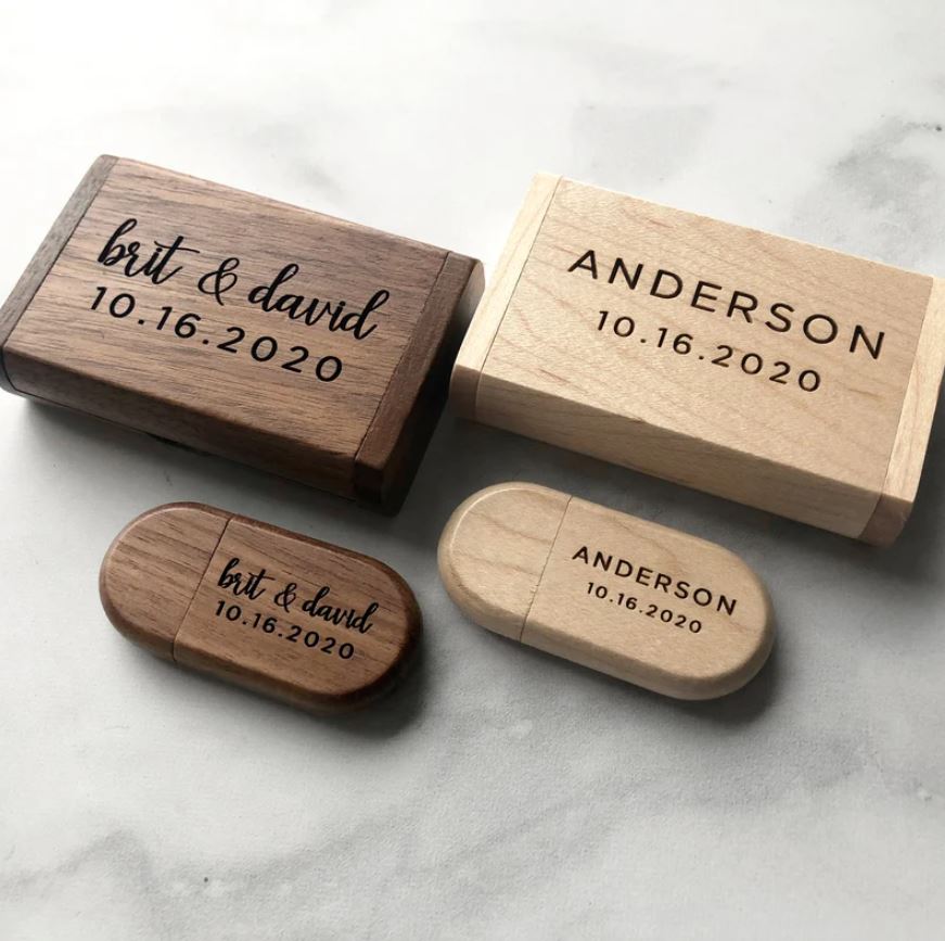 Clé USB en bois 